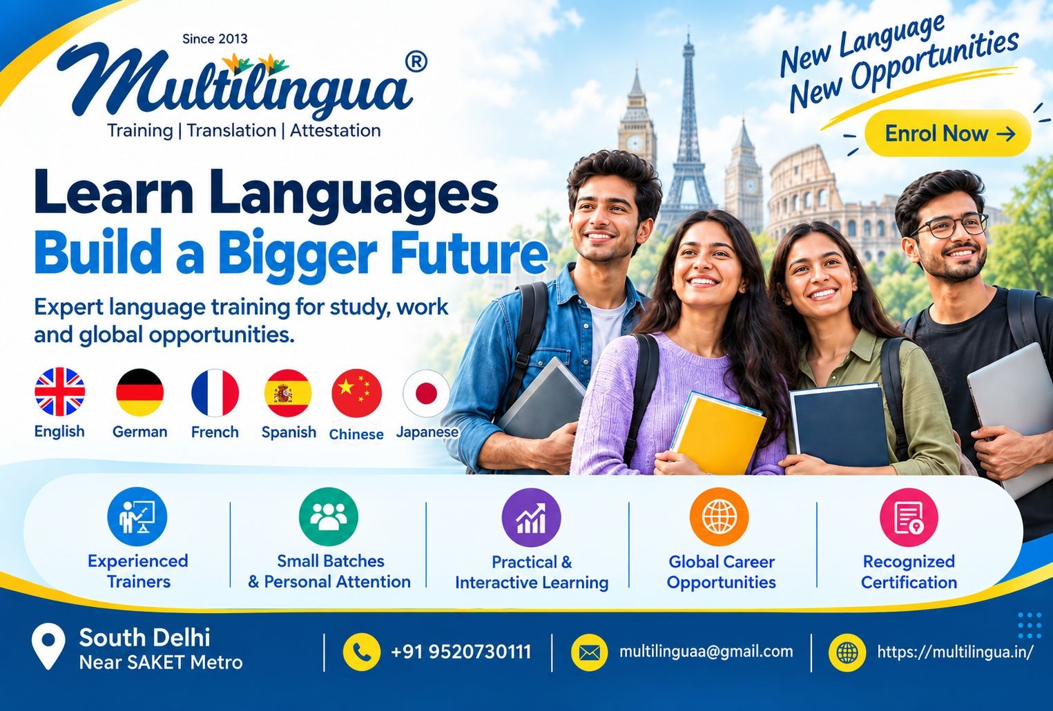 MultiLingua — Coaching cover photo